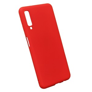 Nettech Samsung Galaxy A7 2018 Sm-A750F Uyumlu Nano Arka Koruma Kılıf (Kırmızı) NT-93894