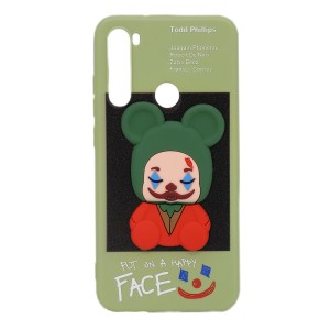 Nettech Xiaomi Redmi Note 8 Uyumlu Three D Case Seri Arka Koruma Kılıf (Yeşil) NT-95098