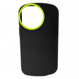 Nettech Apple iPhone 13 Uyumlu Silindir Camera Seri Arka Koruma Kılıf (Siyah) NT-95075