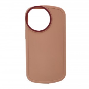 Nettech Apple iPhone 13 Uyumlu Silindir Camera Seri Arka Koruma Kılıf (Pembe) NT-95073