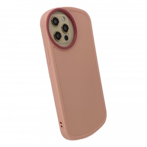 Nettech Apple iPhone 12 Pro Max Uyumlu NT-95069 Silindir Camera Seri Arka Koruma Kılıf (Pembe) NT-95069
