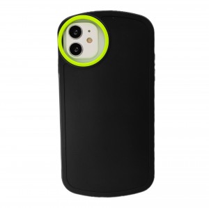 Nettech Apple iPhone 11 Uyumlu Silindir Camera Seri Arka Koruma Kılıf (Siyah) NT-95066