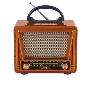 Nettech R-1937BT Kablosuz Hoparlör - Speaker (Kahverengi) NT-95896