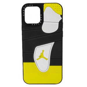 Nettech Apple iPhone 12 Pro Uyumlu Mat Stil Seri Arka Koruma Kılıf (Sarı) NT-94941