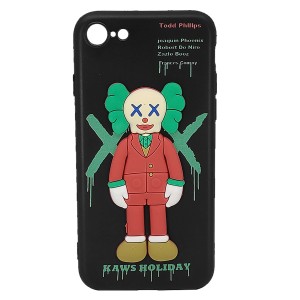 Nettech Apple iPhone 8 Uyumlu Joker Case Arka Koruma Kılıf (Siyah) NT-95183