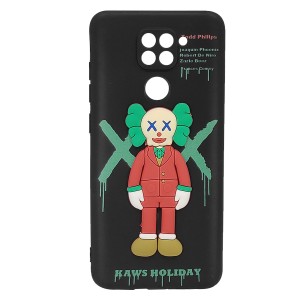 Nettech Xiaomi Redmi Note 9 Uyumlu Joker Case Arka Koruma Kılıf (Siyah) NT-95214
