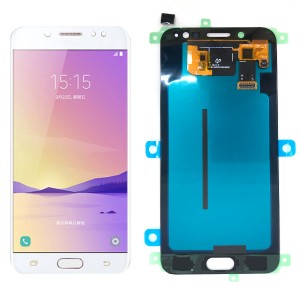 Teknonet Samsung Galaxy C7100 C8 2015 Uyumlu Org Lcd+Dokunmatik (Beyaz) NT-96557