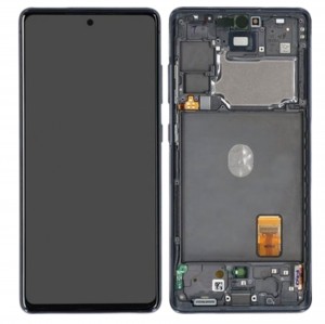 Teknonet Samsung Galaxy S20 FE Uyumlu Org Lcd+Dokunmatik+Çıtalı (Lacivert) NT-96556