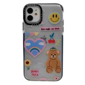 Nettech Apple iPhone 11 Uyumlu NT-95240 Marshal Art Case Arka Koruma Kılıf (Çeşitli Desen) NT-95240