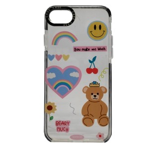 Nettech Apple iPhone 8 Uyumlu Marshal Art Case Arka Koruma Kılıf (Çeşitli Desen) NT-95244