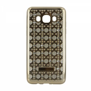 Nettech Samsung Galaxy J510 J5 2016 Uyumlu Arka Koruma Arka Koruma Kılıf (Altın/Dore) NT-9077