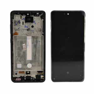 Teknonet Samsung Galaxy A52 Uyumlu Revize Lcd+Dokunmatik+Çıtalı (Siyah) NT-96591