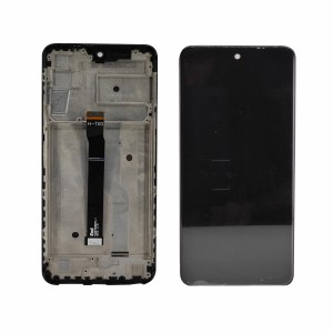 Teknonet General Mobile GM21 Pro Uyumlu Org Lcd+Dokunmatik+Çıtalı (Siyah) NT-96563