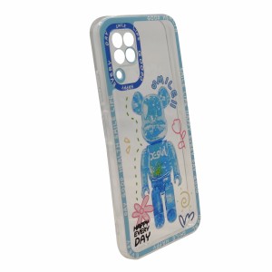 Nettech Huawei P40 Lite Uyumlu NT-95000 Kristal Carachter Seri Arka Koruma Kılıf (Mor) NT-95000