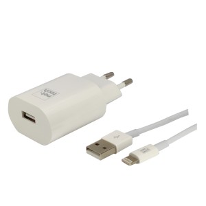 Nettech NT-HCH03 10W 2400 mAh Lightning Kablo + Şarj Aleti (Beyaz) NT-31157