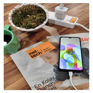 Teknonet TN-HCH05 10W 2100 mAh Micro Şarj Aleti (Beyaz) NT-92561