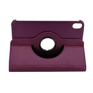 Nettech Apple iPad Mini 6 (MK8C3TU/A) Uyumlu 360 Kapaklı Kılıf (Mor) NT-96653