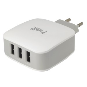 Helt HT-26 Ultra Güçlü 3400 mAh Şarj Aleti (Beyaz) NT-6719