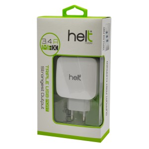 Helt HT-26 Ultra Güçlü 3400 mAh Şarj Aleti (Beyaz) NT-6719