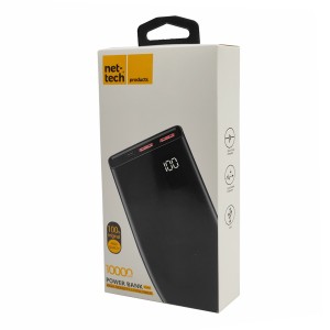 Nettech NT-PW11 10W 10000 MAh Taşınabilir Powerbank (Siyah) NT-88149