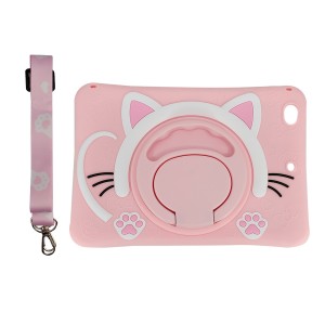 Nettech Apple iPad Mini 3 Uyumlu Maskot Seri Arka Koruma (Pembe) NT-96685