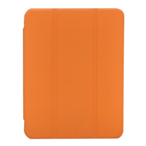 Nettech Apple iPad Mini 6 (MK8C3TU/A) Uyumlu Premium Smart 360 Kalem Yuvalı Kapaklı Kılıf (Turuncu) NT-93223