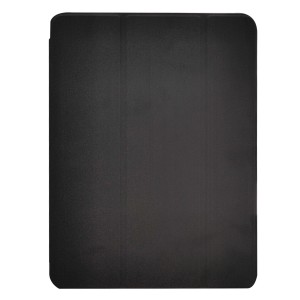 Nettech Apple iPad Pro 12.9 inc 2020 Uyumlu Premium Smart 360 Kalem Yuvalı Kapaklı Kılıf (Siyah) NT-93254