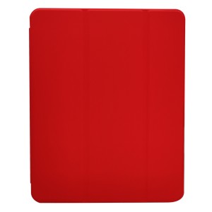 Nettech Apple iPad Pro 12.9 inc 2020 Uyumlu Premium Smart 360 Kalem Yuvalı Kapaklı Kılıf (Kırmızı) NT-96748