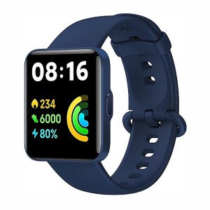 Nettech Xiaomi Redmi Watch 2 Lite Uyumlu Silikon Kordon (Lacivert) NT-96837