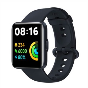 Nettech Xiaomi Redmi Watch 2 Lite Uyumlu Silikon Kordon (Siyah) NT-96838