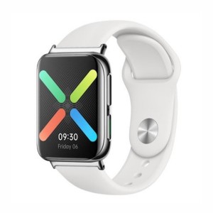 Nettech Oppo Watch 46 mm Uyumlu Silikon Kordon (Gri) NT-96828