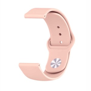 Nettech Oppo Watch 46 mm Uyumlu Silikon Kordon (Pembe) NT-96826