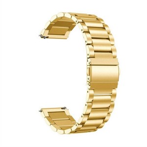 Nettech Huawei Watch 22 mm Uyumlu Metal Kordon (Gold) NT-96804