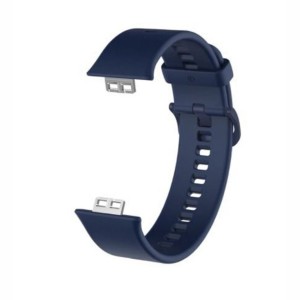 Nettech Huawei Watch Fit Uyumlu Silikon Kordon (Lacivert) NT-96819