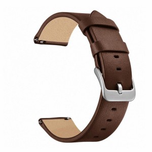 Nettech Huawei Watch 22 mm Uyumlu Silikon Kordon (Kahverengi) NT-96808