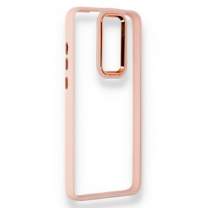 Nettech Xiaomi Redmi Note 8 Pro Uyumlu Soft Akrilik Seri Arka Koruma Kılıf (Pembe) NT-93756