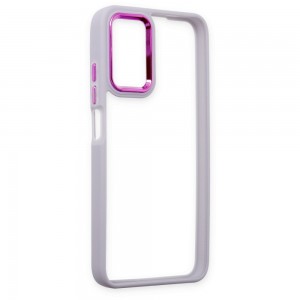 Nettech Xiaomi Redmi 9T Uyumlu Soft Akrilik Seri Arka Koruma Kılıf (Lila) NT-93770