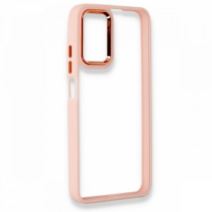 Nettech Xiaomi Redmi 9T Uyumlu Soft Akrilik Seri Arka Koruma Kılıf (Pembe) NT-93771