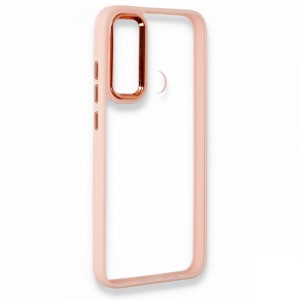 Nettech Xiaomi Redmi Note 8 Uyumlu Soft Akrilik Seri Arka Koruma Kılıf (Pembe) NT-93751