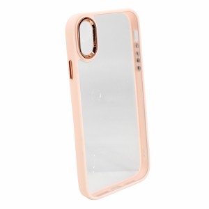 Nettech Apple iPhone XR Uyumlu Soft Akrilik Seri Arka Koruma Kılıf (Pembe) NT-93711