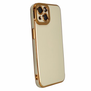 Nettech Apple iPhone 13 Uyumlu Lüks Seri Arka Koruma Kılıf (Beyaz) NT-97127