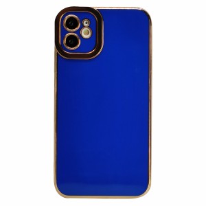 Nettech Apple iPhone 11 Uyumlu Lüx Soft Seri Arka Koruma Kılıf (Mavi) NT-97111