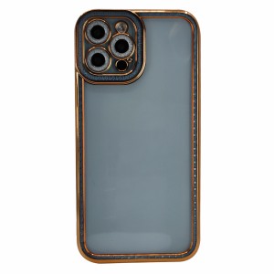 Nettech Apple iPhone 12 Pro Max Uyumlu Lüx Kristal Seri Arka Koruma Kılıf (Lila) NT-97109