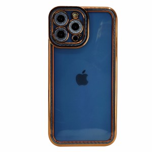 Nettech Apple iPhone 13 Pro Max Uyumlu Lüx Kristal Seri Arka Koruma Kılıf (Lila) NT-97104