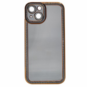 Nettech Apple iPhone 13 Uyumlu Lüx Kristal Seri Arka Koruma Kılıf (Lila) NT-97092