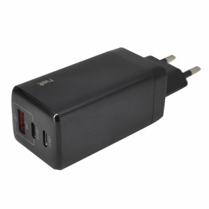 Helt HT-HCH02 65W Gan PD 3200 mAh Şarj Aleti (Siyah) NT-94928