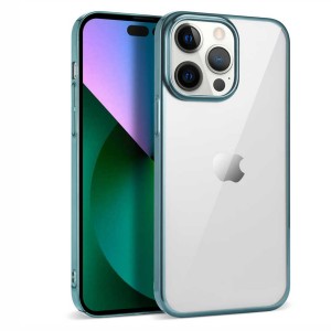 Nettech Apple iPhone 14 Pro Uyumlu Pixel Seri Arka Koruma Kılıf (Mavi) NT-97382