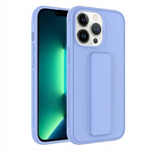 Nettech Apple iPhone 14 Pro Max Uyumlu Qstand Seri Arka Koruma Kılıf (Lila) NT-97342
