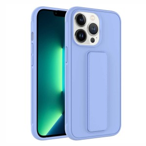 Nettech Apple iPhone 14 Pro Uyumlu Qstand Seri Arka Koruma Kılıf (Lila) NT-97361