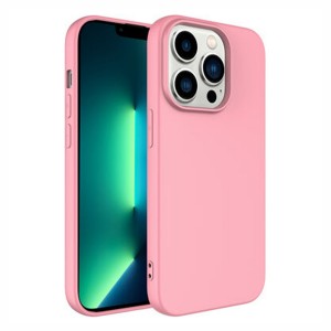 Nettech Apple iPhone 14 Pro Max Uyumlu Nano Arka Koruma Kılıf (Pembe) NT-97415